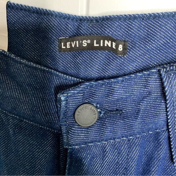 Levi’s line 8 wide leg crop jeans size 30 - Picture 5 of 15